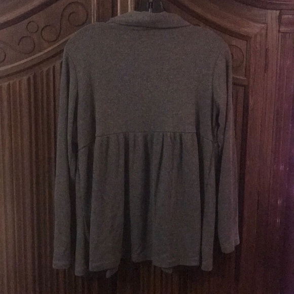 Knit Long Sleeved Cover Up Jacket - Picture 4 of 5